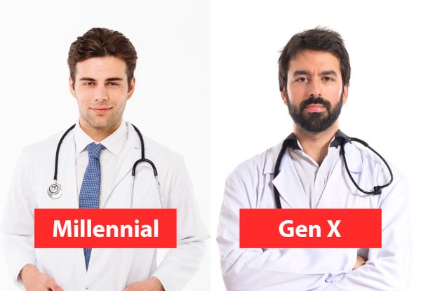 Doctor Millennial vs. doctor "Gen X"